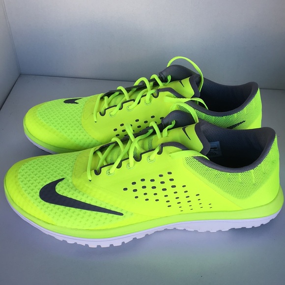 Nike Shoes New Fs Lite Run 2 Neon Running Shoes Size 5 Poshmark